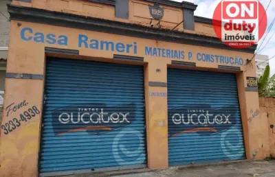 Terreno para alugar, 536 m² por r$ 15.700,00/mês - encruzilhada - santos/sp