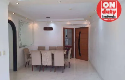 Apartamento com 3 dormitórios à venda, 97 m² por r$ 750.000,00 - itararé - são vicente/sp