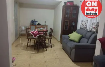 Sobrado com 3 dormitórios à venda, 80 m² por r$ 265.000,00 - vila cascatinha - são vicente/sp