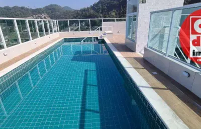 Apartamento com 2 dormitórios à venda, 55 m² por r$ 500.000,00 - marapé - santos/sp