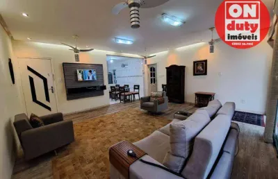 Apartamento, 146 m² - venda por r$ 1.900.000,00 ou aluguel por r$ 8.000,00/mês - boqueirão - santos/sp