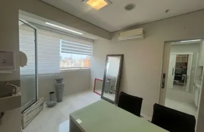 Sala à venda, 44 m² por r$ 590.000,00 - boqueirão - santos/sp