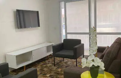 Apartamento com 2 quartos para alugar na Rua José Caballero, Gonzaga, Santos