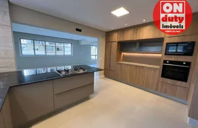 Apartamento para alugar, 220 m² por r$ 16.000,00/mês - boqueirão - santos/sp