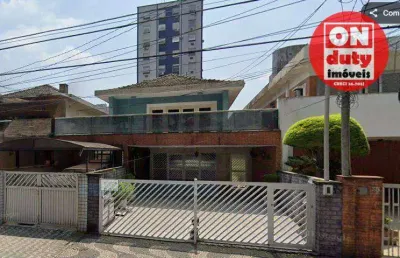 Excelente casa com 4 dormitórios à venda, 248 m² por r$ 8.800 - ponta da praia - santos/sp