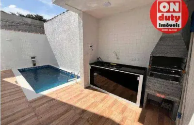 Casa para alugar, 115 m² por r$ 10.000,00/mês - embaré - santos/sp