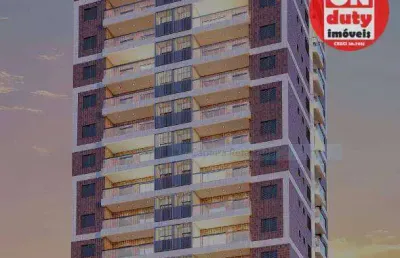 Obras aceleradas apartamento com 2 quartos à venda, 53 m² a partir r$ 542.000 - itararé - são vicente/sp