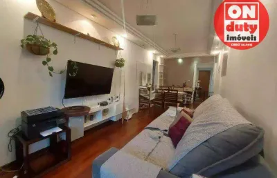 Apartamento  à venda, 92 m² por r$ 490.000 - vila belmiro - santos/sp