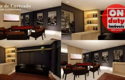 Espetacular cobertura. uma quadra  da praia com 3 suítes à venda, 160 m² por r$ 2.800.000 - josé menino - santos/sp