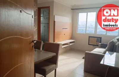 Apartamento com 1 quarto para alugar, 56 m² por r$ 3.500/mês - aparecida - santos/sp