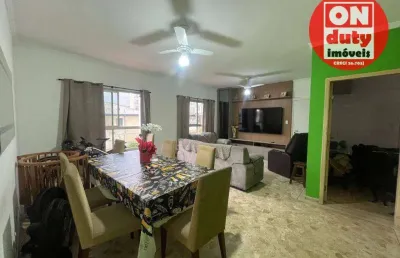 Apartamento  para alugar, 130 m² por r$ 4.500/mês - gonzaguinha - são vicente/sp