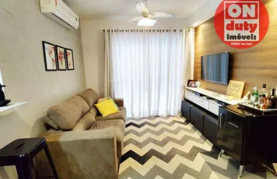 Apartamento à venda, 72 m² por r$ 769.000,00 - josé menino - santos/sp