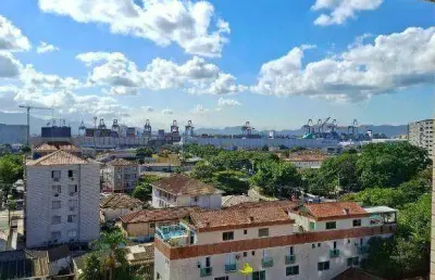 Apartamento para alugar, 112 m² por r$ 4.250,00/mês - embaré - santos/sp