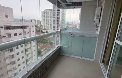 Apartamento para alugar, 55 m² por r$ 5.015,00/mês - boqueirão - santos/sp