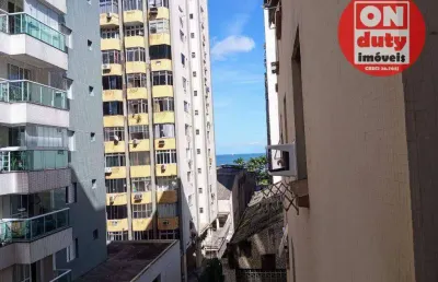 Apartamento com 1 quarto à venda, 27 m² por r$ 230.000 - embaré - santos/sp