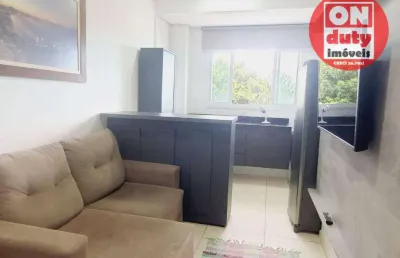 Apartamento à venda, 28 m² por r$ 320.000,00 - macuco - santos/sp