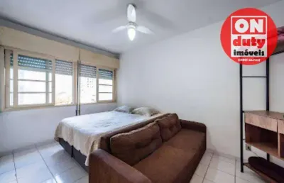 Kitnet para alugar, 31 m² por r$ 2.400/mês - embaré - santos/sp