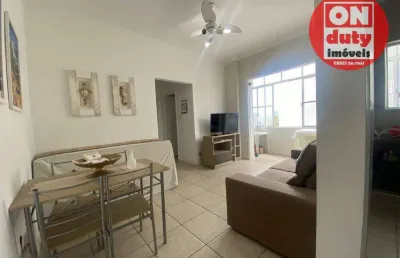 Apartamento com 1 quarto à venda na Avenida Presidente Wilson, José Menino, Santos