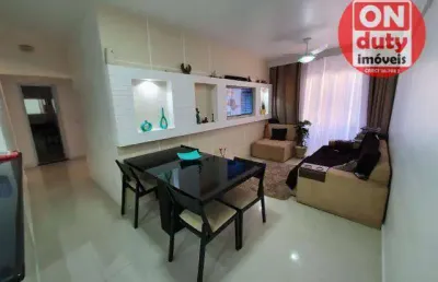 Apartamento com 2 quartos à venda, 70 m² por r$ 320.000 - vila júlia - guarujá/sp