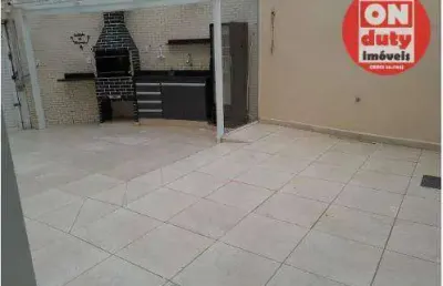 Sobrado à venda, 130 m² por r$ 980.000,00 - marapé - santos/sp