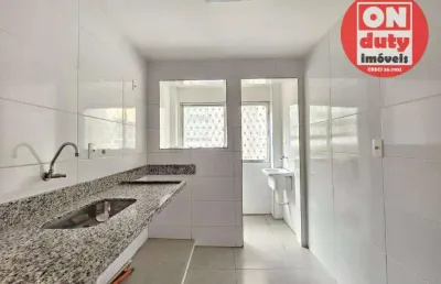 Apartamento com 1 dormitório, 48 m² - venda por r$ 390.000,00 ou aluguel por r$ 3.224,00/mês - gonzaga - santos/sp