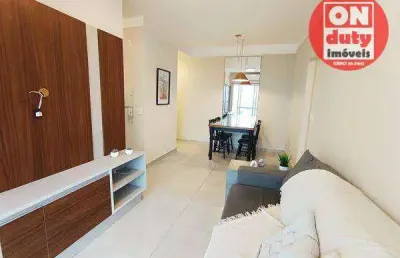 Apartamento com 1 quarto para alugar na Avenida Conselheiro Nébias, Boqueirão, Santos