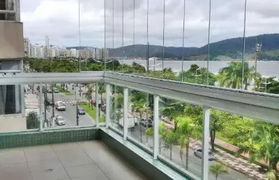 Apartamento com 4 quartos para alugar na Avenida Bartolomeu de Gusmão, Embaré, Santos