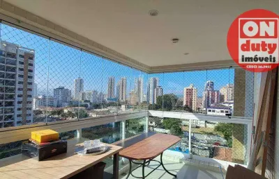 Apartamento para alugar, 119 m² por r$ 9.900,00/mês - ponta da praia - santos/sp
