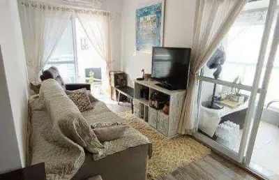 Locação apartamento com 2 quartos - pompéia - santos/sp