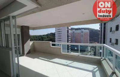 Apartamento com 3 quartos para alugar na Avenida General Rondon, Jardim Astúrias, Guarujá