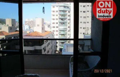 Apartamento com 2 quartos à venda, 70 m² por r$ 420.000 - vila júlia - guarujá/sp