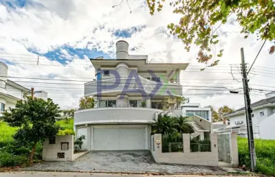 Casa com 5 quartos à venda na rua das camélias, 240, pedra branca, palhoça por r$ 3.000.000