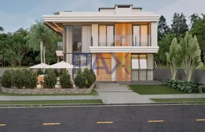 Casa em condomínio fechado com 5 quartos à venda na rua joão bernadino da rosa, 354, pedra branca, palhoça por r$ 4.819.900