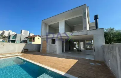 Casa com 4 quartos à venda na rua das cacaueiros, 75, pedra branca, palhoça por r$ 2.200.000