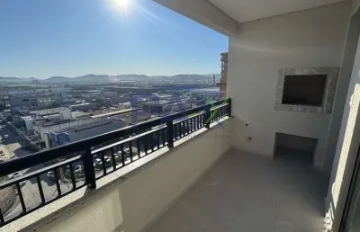 Apartamento com 3 quartos à venda na avenida da pedra branca, 234, pedra branca, palhoça por r$ 1.090.000