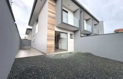Casa com 2 quartos à venda na rua gérson hofmann, bom retiro, joinville, 87 m2 por r$ 499.000