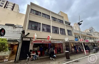 Sala comercial com terraço no centro de florianópolis