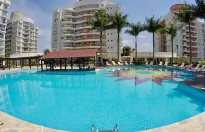 Apartamento frente mar mobiliado nautilus home club