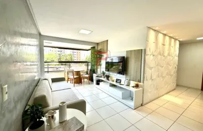 Apartamento deslumbrante com 3 quartos no jardim oceania  -  joão pessoa