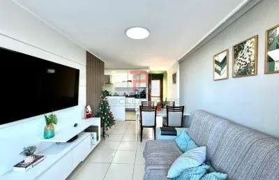 Apartamento todo projetado e mobiliado a 500m da praia - no jardim oceania 