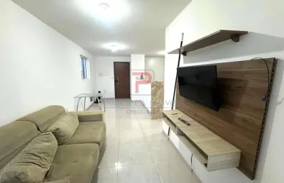 Apartamento mobiliado com 3 quartos no altiplano cabo branco  -  joão pessoa