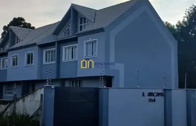 Casa em condomínio fechado com 3 quartos à venda na rua maria trevisan tortato, 964, novo mundo, curitiba por r$ 900.000