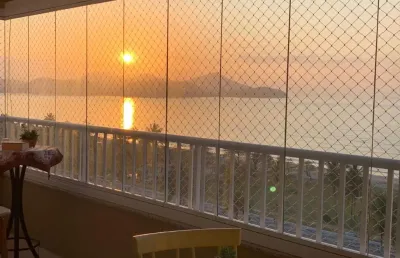 Apartamento à venda – 3 dormitórios, vista mar – indaiá, caraguatatuba