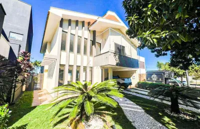 Casa em condomínio fechado com 3 quartos para alugar na avenida gil de abreu souza, --, condomínio royal forest, londrina por r$ 8.900