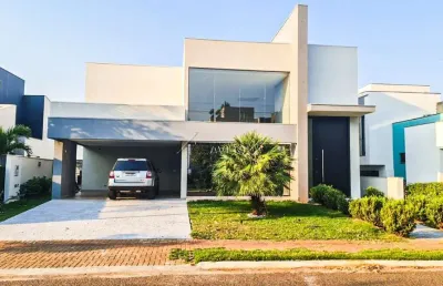 Casa em condomínio fechado com 4 quartos à venda na rua alcides turini, --, sun lake residence, londrina por r$ 3.850.000