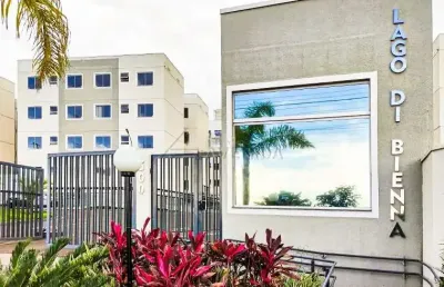Apartamento com 2 quartos à venda na azile miguel abujamra, --, cidade industrial ii, londrina por r$ 220.000