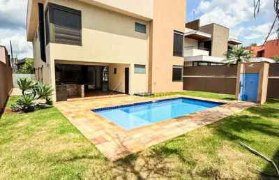 Casa em condomínio fechado com 5 quartos para alugar na gil de abreu e souza, --, gleba fazenda palhano, londrina por r$ 13.500