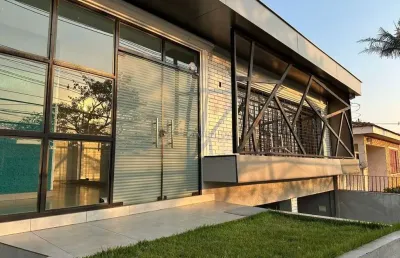 Casa comercial com 3 salas à venda na rua augusto severo, --, santos dumont, londrina por r$ 790.000