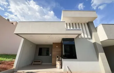 Casa em condomínio fechado com 3 quartos à venda na rua senhorinha ferreira de souza, --, heimtal, londrina por r$ 540.000