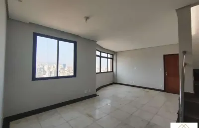 Cobertura duplex para locação em belo horizonte, serra, 4 dormitórios, 1 suíte, 4 banheiros, 3 vagas